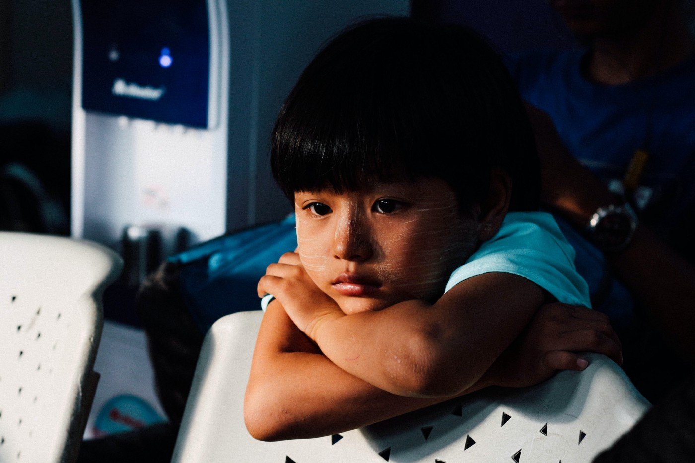 Photo of girl looking sad by Chinh Le Duc